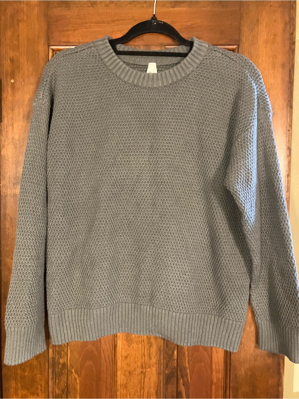 Pact organic cotton sweater in castor green